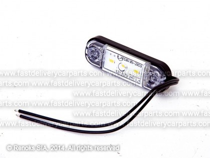 Interior lamp universal 3xLED 84x24x10 12/24V