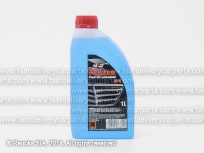 Radiator fluid blue 1L G12 -37C +108C
