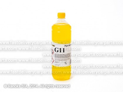Radiator fluid yellow 1L G11 -35C +107.5C GLIDEX