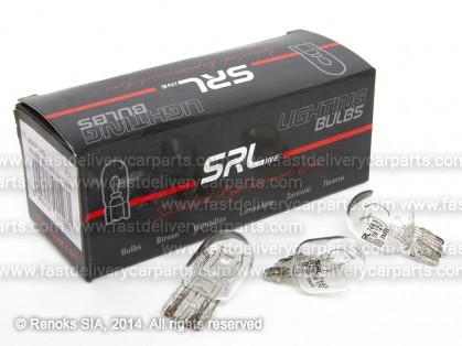 Bulb W21/5W 12V W3X16G double pin 10 pcs SRLine