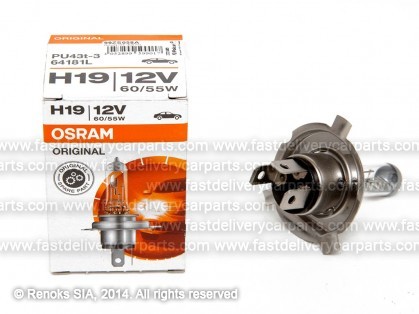 Spuldze H19 60/55W 12V OSRAM