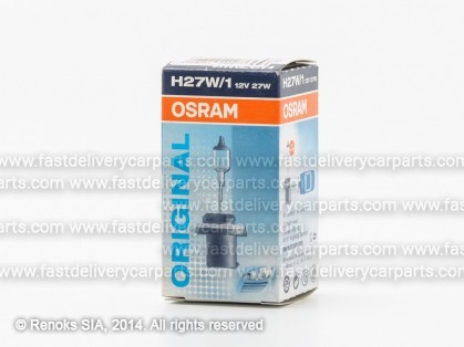 Spuldze H27W/1 12V 27W OSRAM