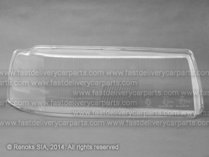 AD 90 87->91 head lamp glass R HELLA