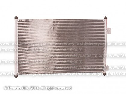 HN Civic 01->03 radiators KOND 650X357X16 bez sausinātāja 1.4/1.6/2.0/1.7D MARELLI