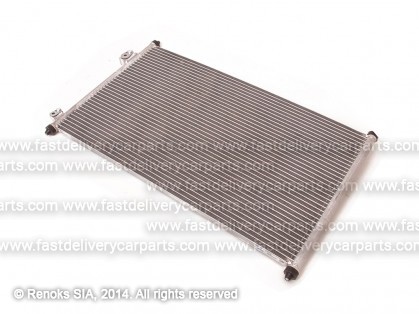 HN Civic 01->03 condenser 650X357X16 without dryer 1.4/1.6/2.0/1.7D MARELLI