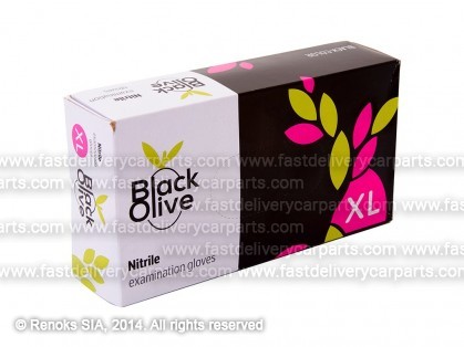 Gloves nitryl based 100pcs pack size XL