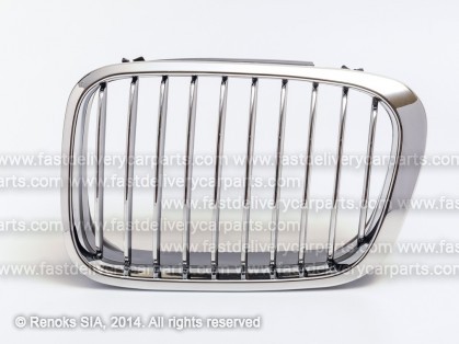 BMW 3 E46 98->01 grille L chromed front