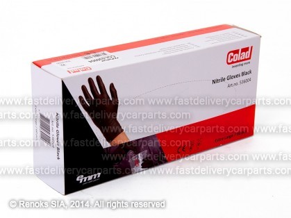 Gloves nitryl based 60pcs pack size XL