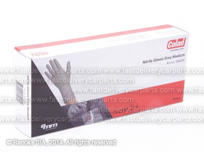 Gloves nitryl based 50pcs pack size M COLAD, thickness 0.20mm