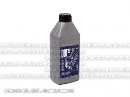 Brake fluid DOT4 1000ml TOMEX