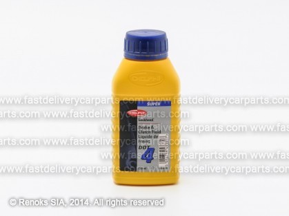 Brake fluid DOT4 250ml DELPHI