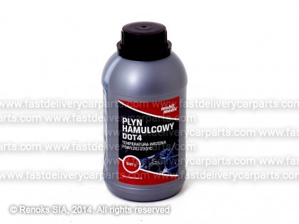 Brake fluid DOT4 500ml MobilMedic