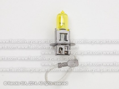 Лампочка H3 55W 12V MICHIBA 3000K Gold Vision All season effect Lemon yellow комплект 2шт