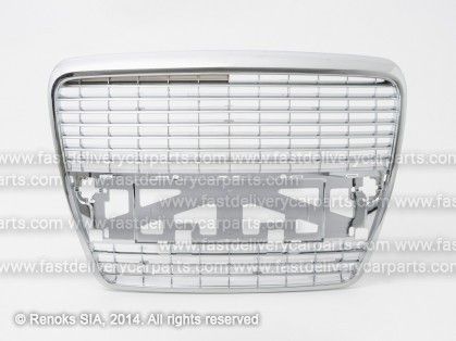 AD A6 04->08 grille badgeless all chromed