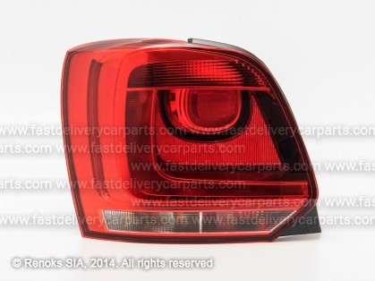 VW Polo 09->17 tail lamp HB L 09->14 with bulb holders MARELLI LLH082