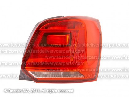 VW Polo 09->17 tail lamp HB R 14->17 with bulb holders MARELLI