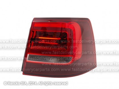VW Sharan 10-> tail lamp outer R with bulb holders LED 15-> MARELLI LLL731
