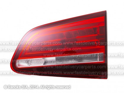 VW Sharan 10-> tail lamp inner R with bulb holders LED 15-> MARELLI