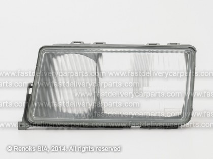 MB W201 82->93 head lamp glass L MARELLI