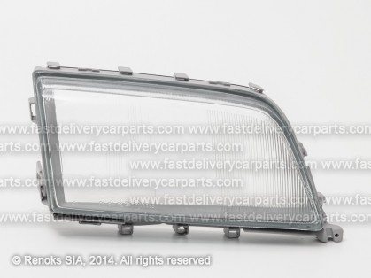 MB C W202 93->00 head lamp glass R 93->96 H1/H1/H3 MARELLI