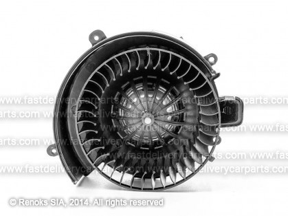 OP Astra 98->04 heater blower +/-AC 175mm without blower control unit 2pins MARELLI