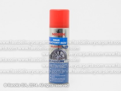 Graphite oil spray 250ml NIGRIN
