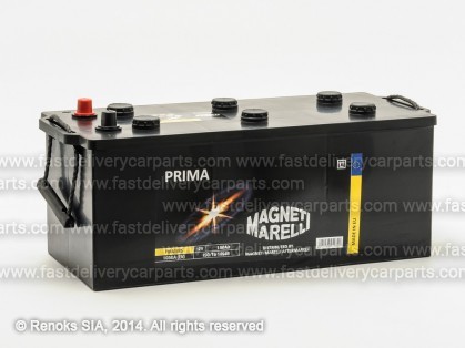 Battery 12V 180Ah 1050A 513x223x223 PRIMA MAGNETTI MARELLI