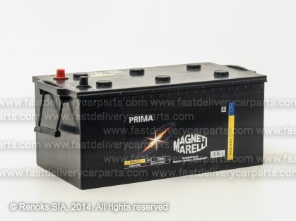 Battery 12V 220Ah 1250A 513x276x241 PRIMA MAGNETTI MARELLI