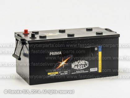 Battery 12V 225Ah 1300A 513x276x241 PRIMA MAGNETTI MARELLI