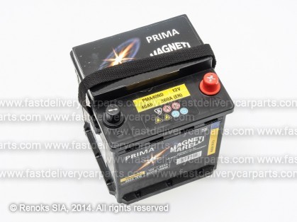 Battery 12V 40Ah 360A 175x175x190 PRIMA MAGNETTI MARELLI