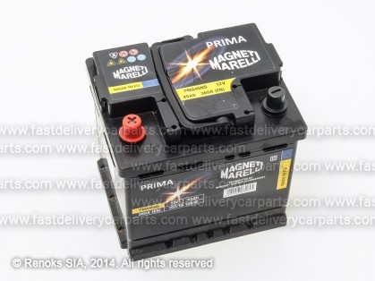 Battery 12V 45Ah 360A 207x175x190 PRIMA MAGNETTI MARELLI