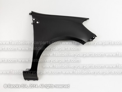 RN Clio 05->09 spārns R melns TUV
