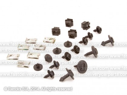 SE EXEO 08->13 engine shield fasteners set 26pcs same AD A4 95->99