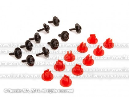 FD Focus 04->08 engine shield fasteners set