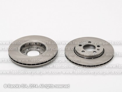 SK Octavia 97->00 тормозные диски передние вентилируемые комплект 2шт. SRLine