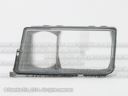 MB W201 82->93 head lamp glass L TYC