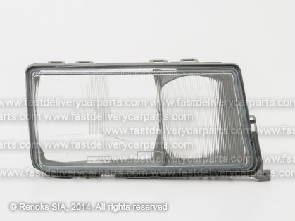 MB W201 82->93 head lamp glass R TYC