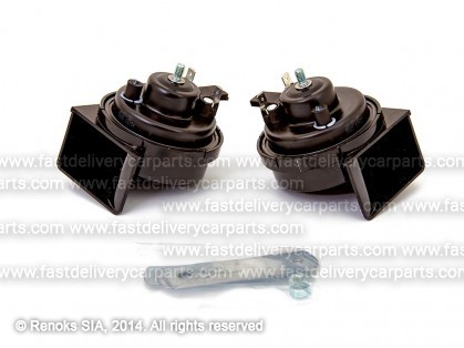 Horn 12V 400+500Hz set 2pcs