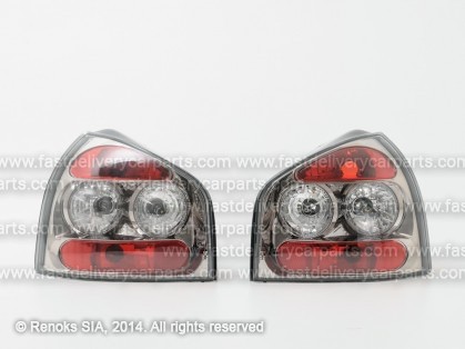 AD A3 96->00 tail lamp black chrome set E