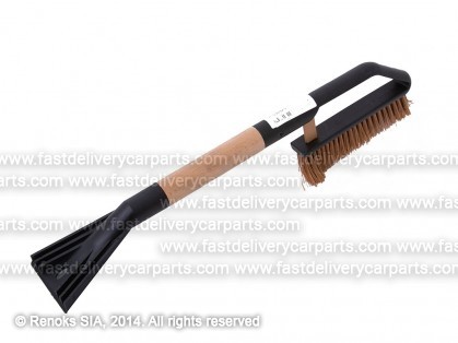 Ice scraper with brush FUTURA NATURA 55 L=550MM