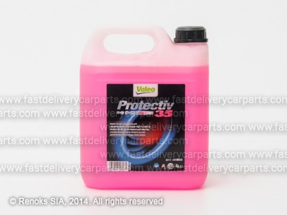 Radiator fluid red 4L G11 -20C VALEO