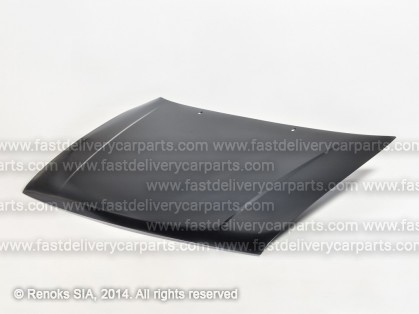 VW Polo Classic 97-> hood with mastic galvanized steel