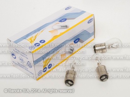 Bulb W21/5W 12V W3X16G double pin MARELLI