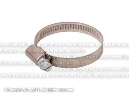 Steel clamp 32-50/9MM rost free 1gab