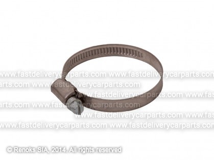 Steel clamp 40-60/9MM rost free 1gab