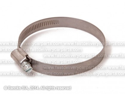 Steel clamp 60-80/12MM rost free 1gab