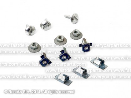 PG Partner 02->08 engine shield fasteners set