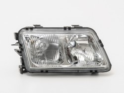 AD A3 96->00 head lamp L H1/H7 manual/electrical TYC