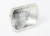 Headlight universal 198X140 H4+parking lamp 100-1102