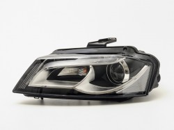 AD A3 08->12 head lamp L D3S/LED BIXENON with motor without bulbs without ballast HELLA